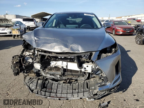 2020 Lexus RX with VIN 2T2AGMDA1LC045514, listed as a Copart auction lot 78951724 with 41,646 mi miles and Salvage Title. Bid and sale history available at carsss.com. Image 5.