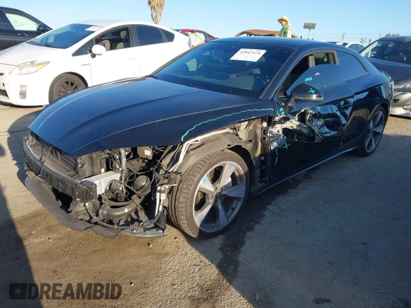2021 Audi A5 S line Premium Plus z VIN WAUTAAF52MA037616, wystawiony jako IAAI lot #41847476 z przebiegiem 35 401 mil mil oraz . Historia ofert i sprzedaży dostępna na DreamBid. Obrazek 17.