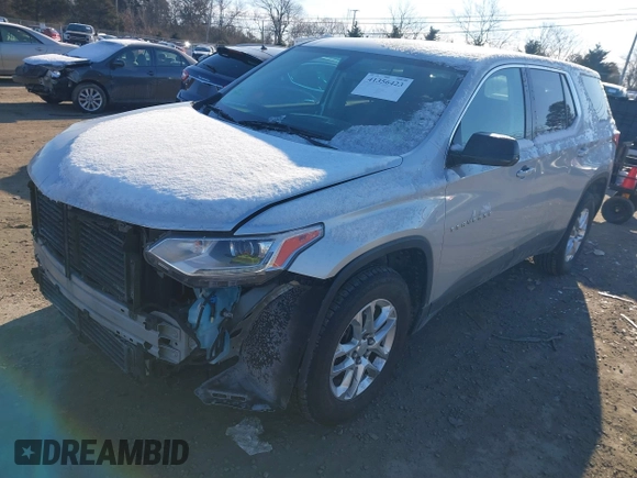 2018 Chevrolet Traverse LS with VIN 1GNEVFKW9JJ278636, listed as a IAAI auction lot 41356423 with 113,783 mi miles. Bid and sale history available at carsss.com. Image 17.