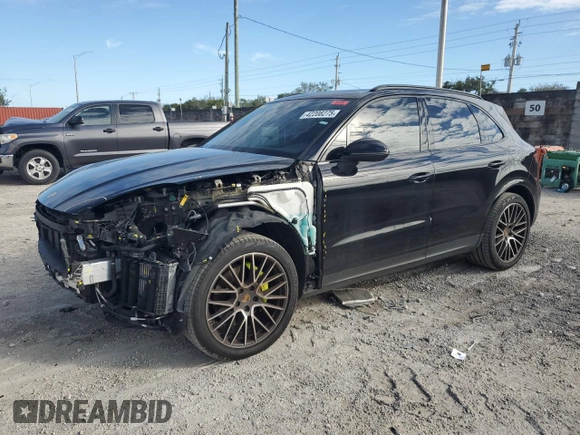 2020 Porsche Cayenne E-Hybrid with VIN WP1AE2AY7LDA22692, listed as a Copart auction lot 42208275 with 33,083 mi miles and Salvage title. Bid and sale history available at DreamBid. Image 1.