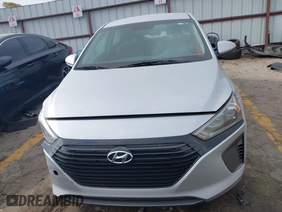 2017 Hyundai Ioniq Blue with VIN KMHC65LC2HU048243, listed as a IAAI auction lot 41945177 with 96,215 mi miles and . Bid and sale history available at DreamBid. Image 12.