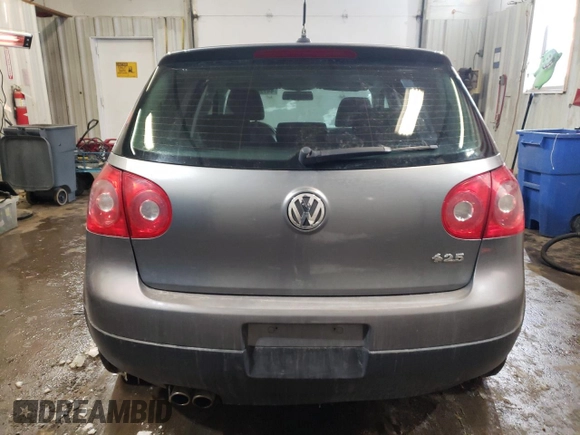 2009 Volkswagen Rabbit S с VIN WVWDA71K59W099612, выставлен на аукционе Copart как лот 44724085 с пробегом 139 355 миль миль и Чистый • Clean title. История ставок и продаж доступна на DreamBid. Изображение 6.