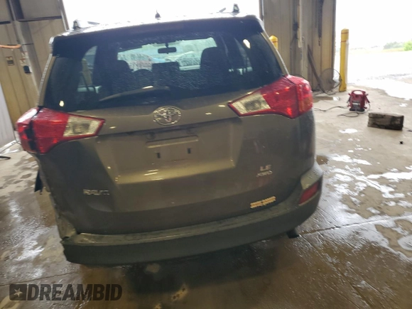2014 Toyota RAV4 LE with VIN JTMBFREV0ED079136, listed as a Copart auction lot 55826435 with 167,198 mi miles and Salvage Title. Bid and sale history available at DreamBid. Image 6.