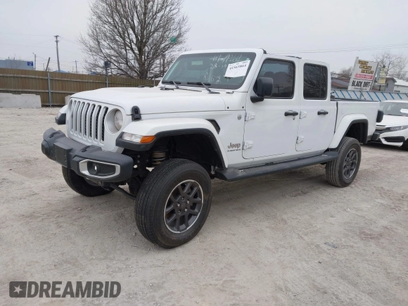 2023 Jeep Gladiator Overland z VIN 1C6HJTFG6PL516742, wystawiony jako IAAI lot #41565864 z przebiegiem Nie podano mil oraz . Historia ofert i sprzedaży dostępna na DreamBid. Obrazek 2.