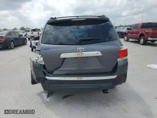 2012 Toyota Highlander Limited with VIN 5TDYK3EH2CS071876, listed as a Copart auction lot 51244645 with 137,127 mi miles and Salvage Title. Bid and sale history available at carsss.com. Image 6.