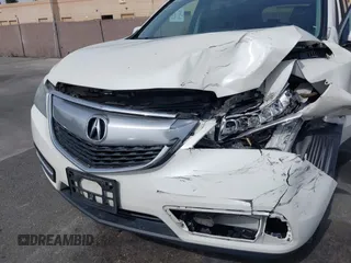 2016 Acura MDX w/Tech with VIN 5FRYD3H4XGB009265, listed as a IAAI auction lot 41691872 with 123,798 mi miles. Bid and sale history available at carsss.com. Image 6.