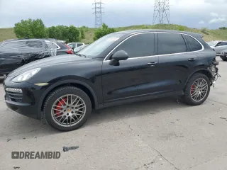 2013 Porsche Cayenne S with VIN WP1AB2A26DLA83415, listed as a Copart auction lot 58586125 with 141,439 mi miles and Salvage title. Bid and sale history available at DreamBid. Image 1.