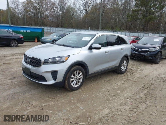 2019 Kia Sorento LX V6 with VIN 5XYPG4A5XKG489337, listed as a IAAI auction lot 41848949 with 101,510 mi miles. Bid and sale history available at carsss.com. Image 18.
