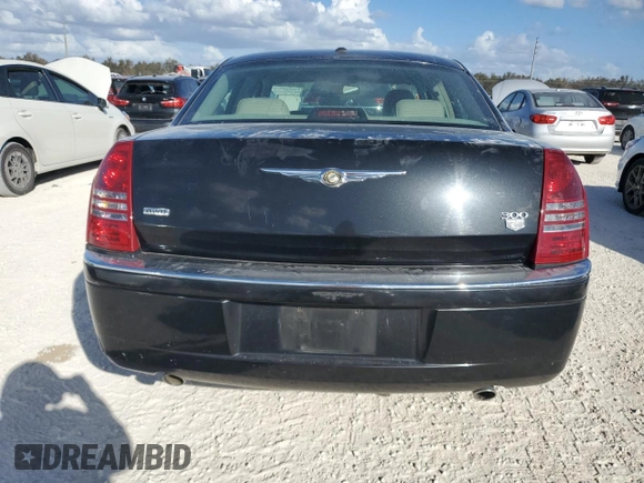 2006 Chrysler 300 C with VIN 2C3KK63H36H404071, listed as a Copart auction lot 75099564 with 0 mi miles and Salvage Title. Bid and sale history available at carsss.com. Image 6.