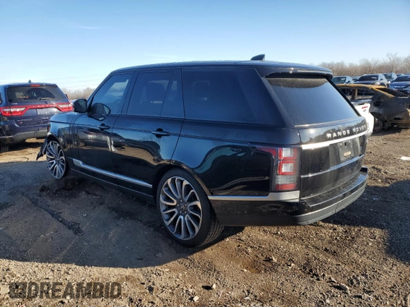2017 Land Rover Range Rover with VIN SALGR2FK5HA328733, listed as a Copart auction lot 86914614 with 80,087 mi miles and Salvage title. Bid and sale history available at DreamBid. Image 2.