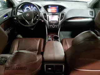 2015 Acura TLX V6 Tech with VIN 19UUB3F5XFA003332, listed as a Copart auction lot 47840065 with 50,201 mi miles and Salvage Title. Bid and sale history available at carsss.com. Image 8.