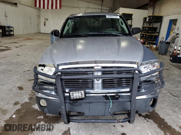 2005 Dodge Dakota SLT with VIN 1D7HE48K75S326347, listed as a Copart auction lot 80089704 with 226,165 mi miles and Salvage Title. Bid and sale history available at DreamBid. Image 5.