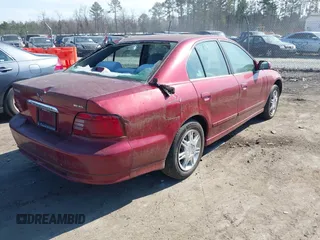 2001 Mitsubishi Galant ES with VIN 4A3AA46GX1E120466, listed as a IAAI auction lot 41658905 with 89,092 mi miles. Bid and sale history available at carsss.com. Image 4.