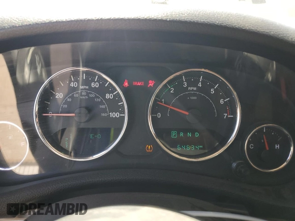 2016 Jeep Wrangler Unlimited Rubicon z VIN 1C4HJWFGXGL236560, wystawiony jako Copart lot #57528355 z przebiegiem 64 634 mil mil oraz Szkoda całkowita • Salvage title. Historia ofert i sprzedaży dostępna na DreamBid. Obrazek 9.