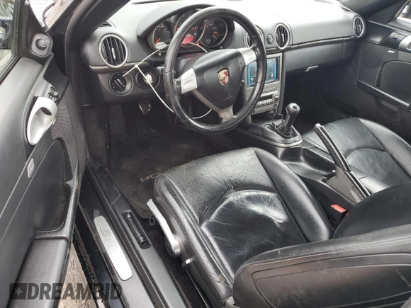 2005 Porsche Boxster с VIN WP0CA29845U710615, выставлен на аукционе Copart как лот 82493454 с пробегом 113 478 миль миль и Чистый • Clean title. История ставок и продаж доступна на DreamBid. Изображение 8.