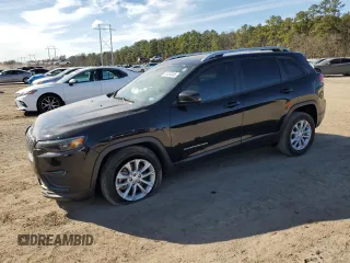 2021 Jeep Cherokee Latitude with VIN 1C4PJLCBXMD163988, listed as a Copart auction lot 47434305 with 36,888 mi miles and Salvage Title. Bid and sale history available at carsss.com. Image 1.