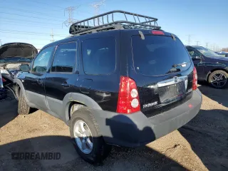 2005 Mazda Tribute i with VIN 4F2YZ02Z75KM57730, listed as a Copart auction lot 82480024 with 188,236 mi miles and Salvage Title. Bid and sale history available at carsss.com. Image 2.