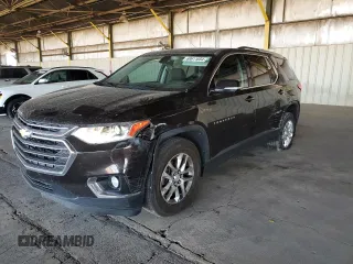 2018 Chevrolet Traverse LT Cloth with VIN 1GNERGKW0JJ221381, listed as a Copart auction lot 69611654 with 116,127 mi miles and Salvage Title. Bid and sale history available at carsss.com. Image 1.
