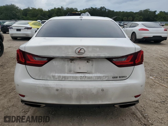 2013 Lexus GS 350 with VIN JTHBE1BL9D5013506, listed as a Copart auction lot 72723064 with 153,624 mi miles and Salvage Title. Bid and sale history available at carsss.com. Image 6.