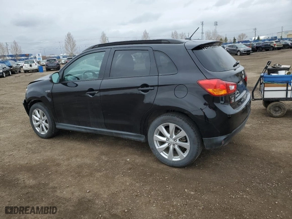 2015 Mitsubishi RVR GT with VIN 4A4AJ4AW5FE609598, listed as a Copart auction lot 51568904 with 0 miles and Salvage Title. Bid and sale history available at carsss.com. Image 2.