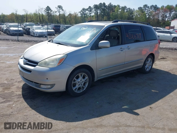 2004 Toyota Sienna XLE with VIN 5TDZA22CX4S078893, listed as a IAAI auction lot 42006717 with 213,235 mi miles and . Bid and sale history available at DreamBid. Image 2.