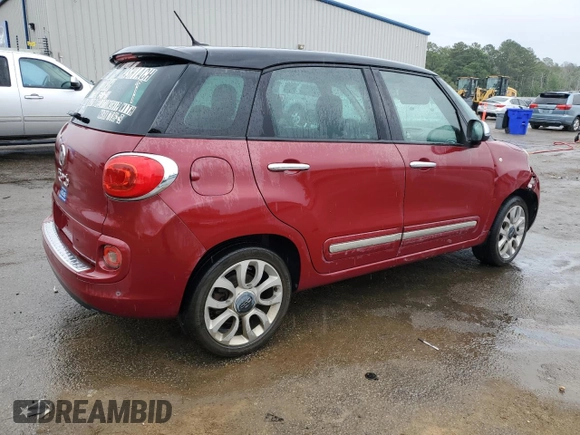 2014 FIAT 500L Lounge с VIN ZFBCFACHXEZ016196, выставлен на аукционе Copart как лот 55760545 с пробегом 160 704 миль миль и Списание • Salvage title. История ставок и продаж доступна на DreamBid. Изображение 3.