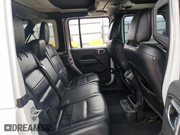 2020 Jeep Wrangler Unlimited Sahara with VIN 1C4HJXEN6LW254035, listed as a Copart auction lot 48900275 with 69,368 mi miles and Salvage Title. Bid and sale history available at carsss.com. Image 10.
