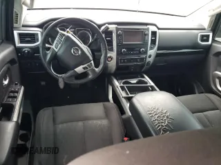 2017 Nissan Titan SV with VIN 1N6AA1E60HN524426, listed as a Copart auction lot 55036775 with 109,258 mi miles and Salvage title. Bid and sale history available at DreamBid. Image 8.