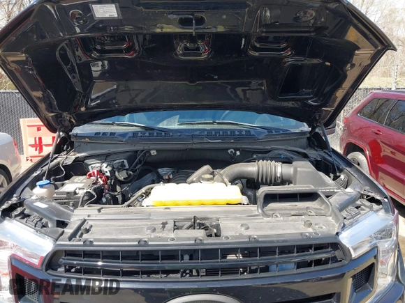 2020 Ford F-150 XL with VIN 1FTEW1E54LFB00120, listed as a IAAI auction lot 41873023 with 31,435 mi miles. Bid and sale history available at carsss.com. Image 10.