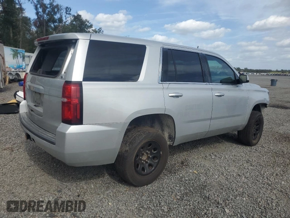 2015 Chevrolet Tahoe z VIN 1GNSK3EC3FR305401, wystawiony jako Copart lot #80819994 z przebiegiem Nie podano mil oraz Szkoda całkowita • Salvage title. Historia ofert i sprzedaży dostępna na DreamBid. Obrazek 3.