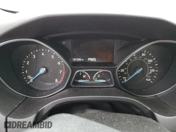 2016 Ford Focus SE with VIN 1FADP3F20GL346345, listed as a Copart auction lot 77115253 with 91,588 mi miles and Salvage Title. Bid and sale history available at DreamBid. Image 9.