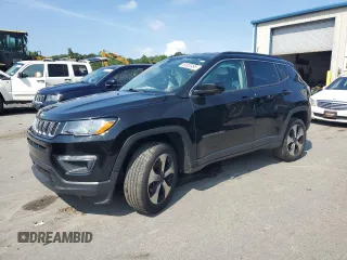 2019 Jeep Compass Latitude with VIN 3C4NJDBB5KT713992, listed as a Copart auction lot 64503495 with 99,097 mi miles and Salvage title. Bid and sale history available at DreamBid. Image 1.