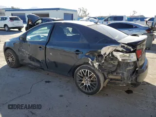 2012 Kia Forte SX with VIN KNAFW4A33C5595200, listed as a Copart auction lot 43067825 with 147,022 mi miles and Salvage Title. Bid and sale history available at carsss.com. Image 2.