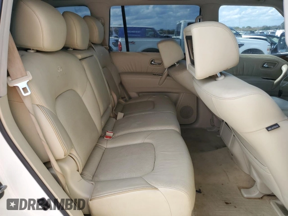 2012 Infiniti QX56 8-passenger with VIN JN8AZ2NDXC9716412, listed as a Copart auction lot 78331614 with 198,909 mi miles and Clean Title. Bid and sale history available at carsss.com. Image 11.