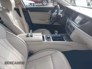 2018 Genesis G80 3.8L with VIN KMHGN4JE0JU246022, listed as a IAAI auction lot 41855219 with 106,277 mi miles. Bid and sale history available at carsss.com. Image 5.
