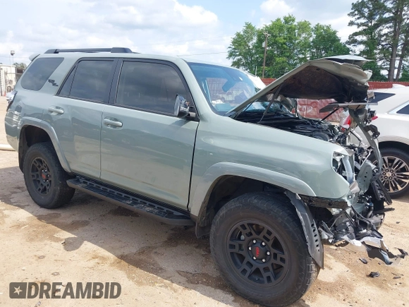 2023 Toyota 4Runner TRD Off Road Premium with VIN JTERU5JR6P6167259, listed as a IAAI auction lot 42126442 with 24,832 mi miles and . Bid and sale history available at DreamBid. Image 1.