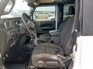 2023 Jeep Wrangler Sport с VIN 1C4HJXAG4PW598962, выставлен на аукционе Copart как лот 63846695 с пробегом 37 986 миль миль и Списание • Salvage title. История ставок и продаж доступна на DreamBid. Изображение 7.