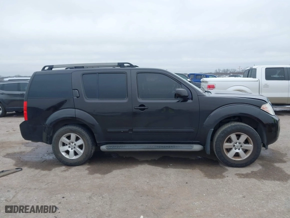 2012 Nissan Pathfinder SV with VIN 5N1AR1NN2CC633134, listed as a IAAI auction lot 41486286 with 156,634 mi miles. Bid and sale history available at carsss.com. Image 13.