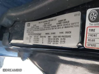 2012 Chevrolet Colorado LT w/1LT with VIN 1GCESCFE5C8165942, listed as a IAAI auction lot 41980463 with 162,055 mi miles. Bid and sale history available at carsss.com. Image 9.