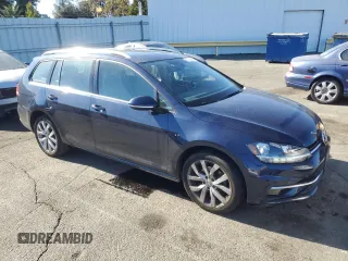 2018 Volkswagen Golf SportWagen SEL with VIN 3VWL17AU8JM756014, listed as a Copart auction lot 77156884 with 62,940 mi miles and Salvage Title. Bid and sale history available at carsss.com. Image 4.