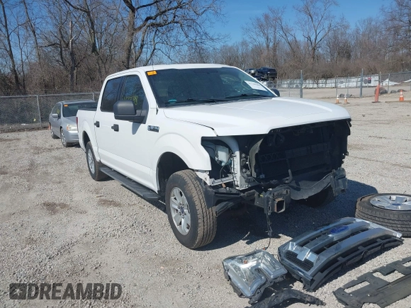 2016 Ford F-150 XL with VIN 1FTEW1CF9GFA17977, listed as a IAAI auction lot 41769780 with 199,838 mi miles and . Bid and sale history available at DreamBid. Image 1.