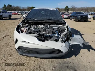 2018 Toyota C-HR XLE with VIN NMTKHMBXXJR020708, listed as a Copart auction lot 46410405 with 0 mi miles and Salvage Title. Bid and sale history available at carsss.com. Image 5.