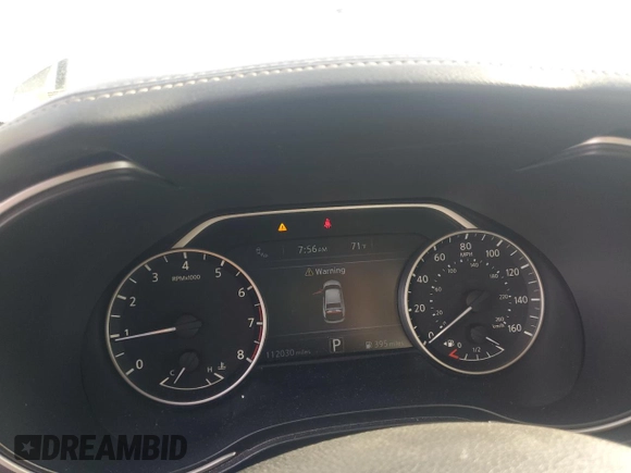 2016 Nissan Maxima SL with VIN 1N4AA6AP5GC435613, listed as a Copart auction lot 50929985 with 112,030 mi miles and Salvage Title. Bid and sale history available at DreamBid. Image 9.