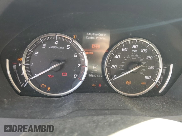 2015 Acura MDX Advance/Entertainment Pkg with VIN 5FRYD3H84FB002247, listed as a Copart auction lot 47773735 with 175,689 mi miles and Salvage Title. Bid and sale history available at carsss.com. Image 9.