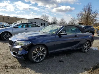 2016 BMW 2 Series 228i xDrive with VIN WBA1L9C52GV324665, listed as a Copart auction lot 80909464 with 65,796 mi miles and Salvage Title. Bid and sale history available at carsss.com. Image 1.