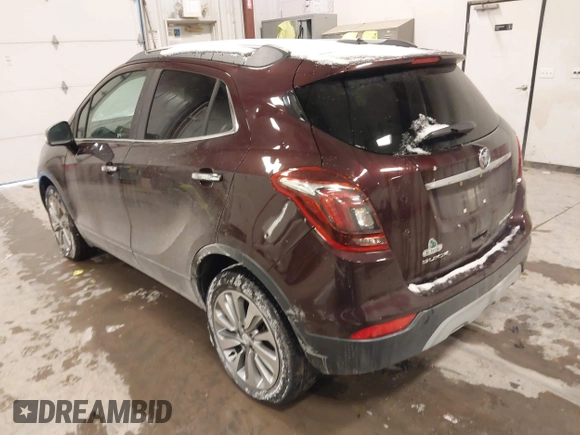 2018 Buick Encore Preferred with VIN KL4CJASB7JB551895, listed as a IAAI auction lot 41333779 with 72,904 mi miles and . Bid and sale history available at DreamBid. Image 3.