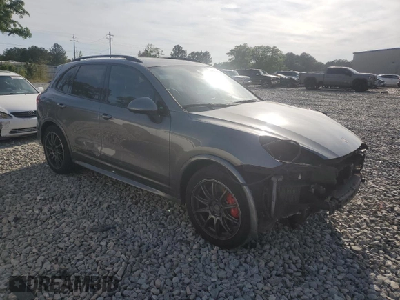 2017 Porsche Cayenne GTS with VIN WP1AD2A22HLA83654, listed as a Copart auction lot 52196695 with 119,327 mi miles and Salvage title. Bid and sale history available at DreamBid. Image 4.