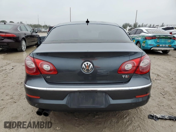 2012 Volkswagen CC Lux Limited with VIN WVWHN7AN3CE529280, listed as a Copart auction lot 41783765 with 306,411 mi miles and Salvage Title. Bid and sale history available at carsss.com. Image 6.