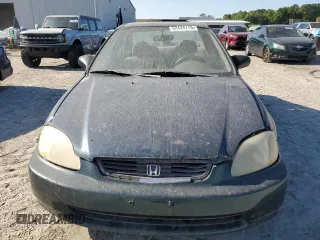 1997 Honda Civic LX with VIN 2HGEJ6671VH589347, listed as a Copart auction lot 52424775 with 134,989 mi miles and Clean Title. Bid and sale history available at carsss.com. Image 5.
