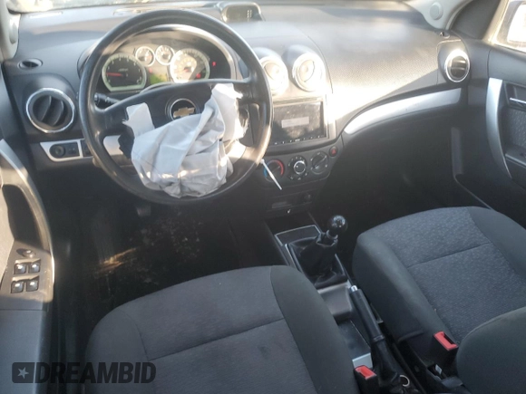 2010 Chevrolet Aveo 2LT with VIN KL1TG5DE0AB133737, listed as a Copart auction lot 41803265 with 150,570 mi miles and Salvage title. Bid and sale history available at DreamBid. Image 8.